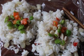 泡萝卜米饭团的做法步骤14