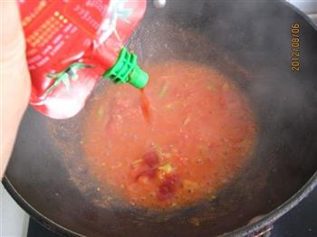 茄汁年糕蟹的做法步骤8