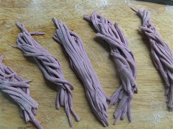 紫薯银丝卷的做法步骤10