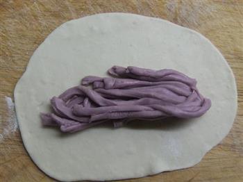 紫薯银丝卷的做法图解12