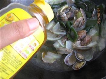 冬瓜海带花蛤汤的做法步骤13