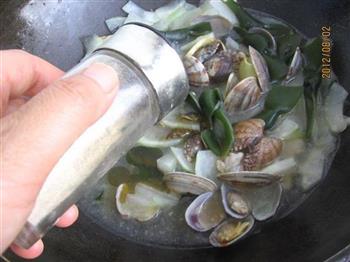 冬瓜海带花蛤汤的做法步骤14