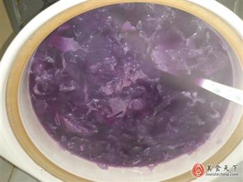 紫薯银耳汤的做法步骤6
