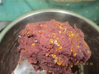 无油桂花红豆沙的做法步骤3
