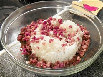 火腿米饭汉堡的做法图解3
