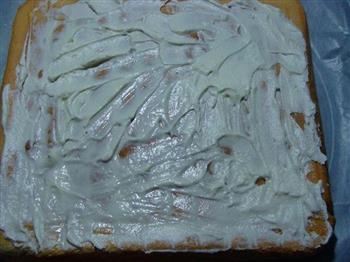 蜜豆奶油蛋糕卷的做法步骤9