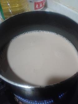 红豆焦糖奶茶的做法步骤5