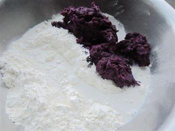牛奶紫薯馍馍的做法图解6