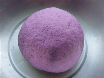 牛奶紫薯馍馍的做法图解7
