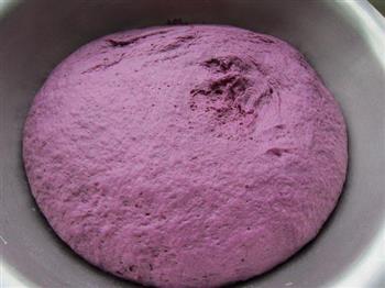 牛奶紫薯馍馍的做法图解8
