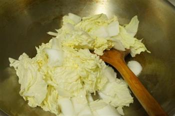 栗子烩白菜的做法图解3