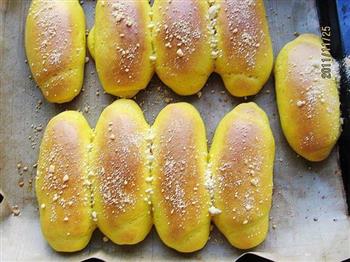 南瓜奶酥小面包的做法步骤6
