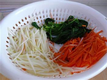 豆皮蔬菜卷的做法步骤1