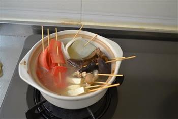 生汆丸子串串锅的做法步骤14