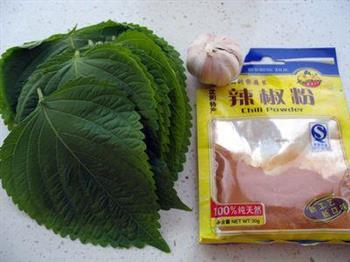 鲜族小菜苏子叶的做法步骤1