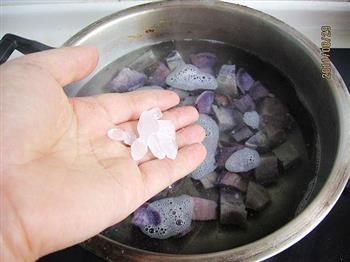 紫薯火龙果糖水的做法图解4