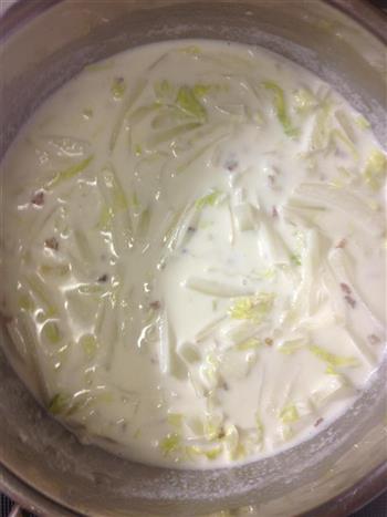 白菜奶油浓汤的做法步骤16
