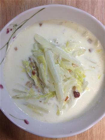 白菜奶油浓汤的做法步骤17