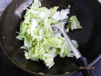 香菇素烧白菜的做法步骤4