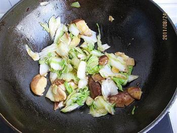香菇素烧白菜的做法图解7