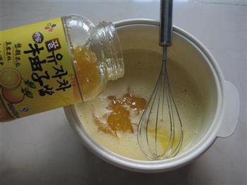 蜂蜜柚子酱蛋糕的做法步骤5