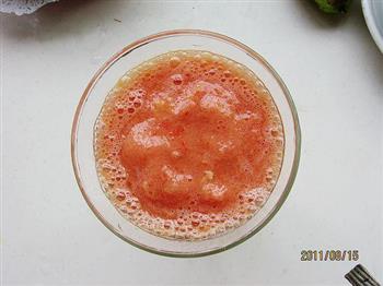 芒果双色果汁的做法步骤4
