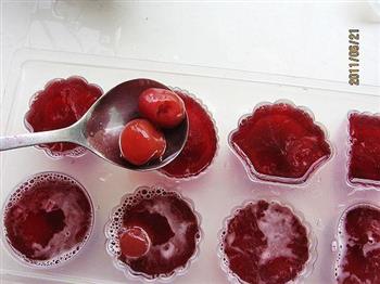 樱桃果肉果冻的做法图解4