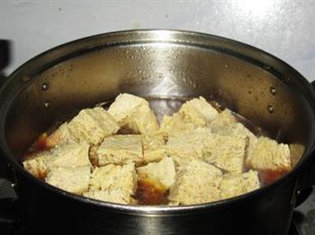红烧肉炖冻豆腐的做法图解14