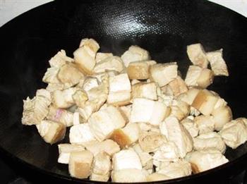 红烧肉炖冻豆腐的做法图解9