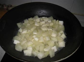 香菇肉片烧柚皮的做法步骤2