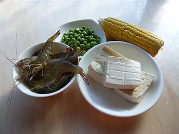 鲜虾豆腐火锅的做法步骤1