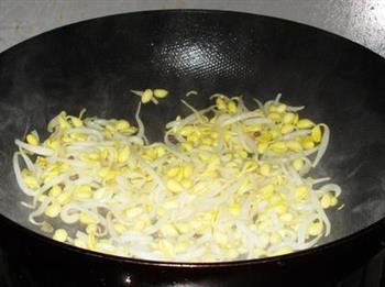 醋烹黄豆芽的做法步骤6
