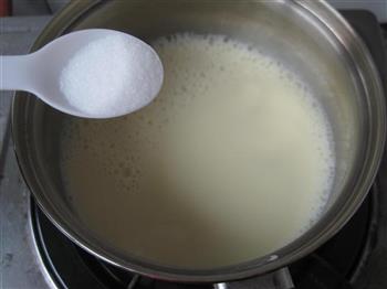 豆浆翡翠面的做法步骤15
