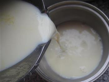 豆浆翡翠面的做法步骤4