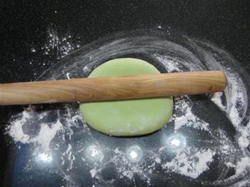 豆浆翡翠面的做法步骤9