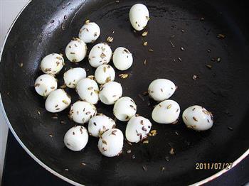 烧烤味鹌鹑蛋的做法步骤4