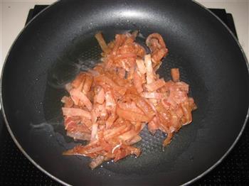 酸菜炒肉的做法步骤4
