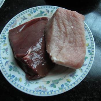 卤肉猪肝拼盘的做法步骤1