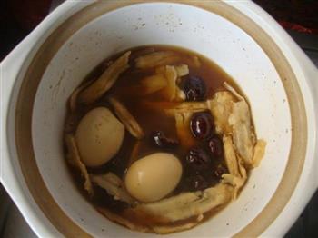 当归黄芪煮鸡蛋的做法步骤8