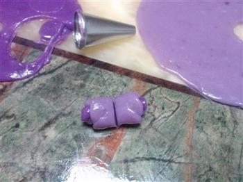 小小花紫薯松糕的做法步骤6