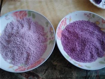 小小花紫薯松糕的做法步骤8