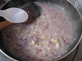 酥皮玉米浓汤的做法步骤13