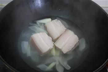苦瓜回锅肉的做法步骤2