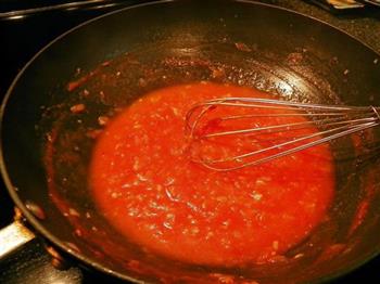 番茄酱汁虾仁的做法图解5