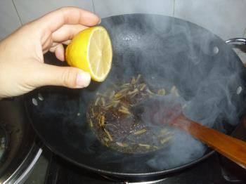 柠檬甜虾的做法图解11