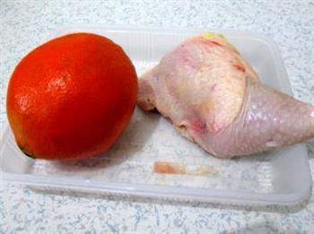 香橙鸡腿肉的做法图解1