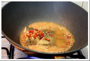 香茅剁椒三文鱼尾的做法步骤6