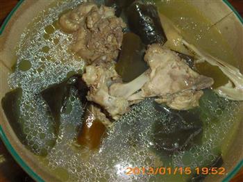 鲜鸭海带汤的做法步骤7