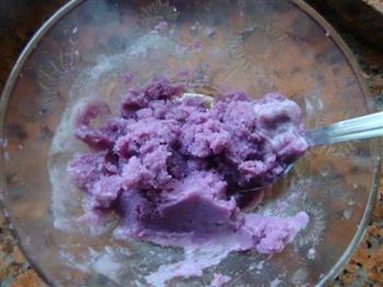 奶香紫薯饼干的做法步骤1