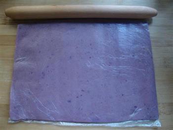 奶香紫薯饼干的做法步骤6